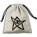 Call of Cthulhu Dice Bag in Linen (クトゥルフ ダイス バッグ ベージュ)