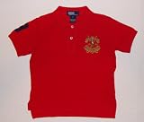 Boys Ralph Lauren Polo Shirt with Oversized Player & Crest