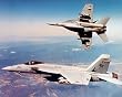 F/A 18E Super Hornets (Flying High) Art Poster Print - 19x13