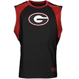 Georgia Bulldogs Black Showcase Sleeveless T-shirt