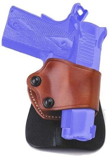 Galco Yaqui Paddle Holster for 1911 3-Inch-5-Inch Colt, Kimber, Para, Springfield, Kahr, Walther P22 (Tan, Right-hand)