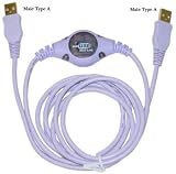 USB 2.0 Data Link Cable 6ft (file transfer Cable)