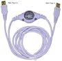USB 2.0 Data Link Cable 6ft (file transfer Cable)