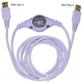 USB 2.0 Data Link Cable 6ft (file transfer Cable)