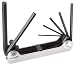 Klein 70582 3-5/8-Inch Folding Hex-Key Set with 7 Metric Sizes