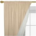 Roc-Lon Blackout Window Panel Pair - Mozart Ecru
