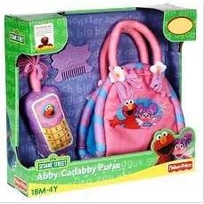 Fisher-Price Sesame Street Abby Cadabby Plush Purse Set by Sesame Street