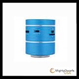 Mighty Dwarf Vibration Speaker, 5W, MicroSD slot (Blue)