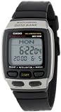 Casio Mens DB37H-1AV Multilingual Databank Black Resin Strap Watch