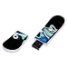 Action Sports Drives 2GB USB Burton Snow Drive 08 Custom - BURT-C08/2GB Image