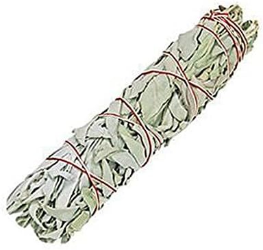 Sacred Tiger 8" White Sage Smudge Bundle Cleansing. Smudging, Herb, Wicca, Native