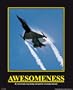 Empire 420602 Motivational - Awesomeness - Jet Mini Poster - 40 x 50 cm