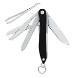 Leatherman L831257 Schlüsselanhänger-Tool Style, Schwarz/Edelstahl