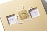 Produkt-Bild: Walther UH-175 Hochzeitsalbum - Together mit Ausstanzung zur pers&ouml;nlichen Gestaltung, 60 Seiten, 28 x 30,5 cm beige