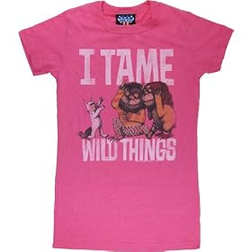 Where The Wild Things Are 'I Tame Wild Things' Juniors T-Shirt - More Sizes!