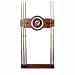 NHL New Jersey Devils 2 piece Wood and Mirror Wall Cue Rack