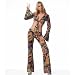 Bell-Bottom Pants - 60's Go-Go Girl Tie Top Bell Bottom Pants Set (S/M)