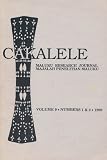 Cakalele: Maluku Research Journal / Majalah Penelitian Maluku (Volume 9, Number 1, 1998)