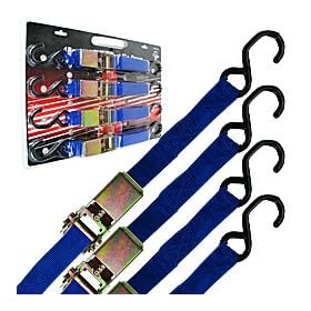 1 inch x 15 feet Ratchet Straps - Set of 4. Product Category: Hardware > Miscellaneous