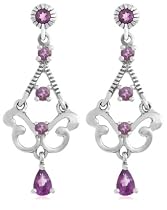 Amethyst Chandelier Earrings