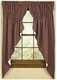 Sturbridge 63 Wine Prairie Curtains
