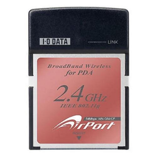 I-O DATA IEEE802.11g/b�Ή� ����LAN�A�_�v�^�[(CF+ Type I) WN-G54/CF