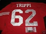 Charley Trippi Autographed Jersey - Georgia Bulldogs Jsa coa - Autographed NFL Jerseys