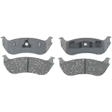 ACDelco 14D881C Advantage Rear Ceramic Disc Brake Pad Set by ACDelco