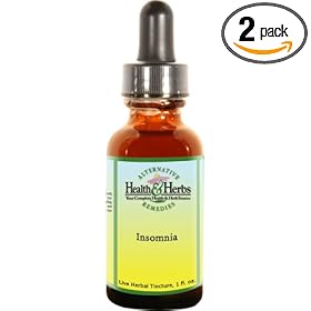 Alternative Health & Herbs Remedies Insomnia, 1-Ounce Bottle (Pack of 2)