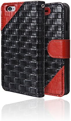 DBJ Case Leather Holder Cover Wallet with Buckle For iPhone 6 4.7 inch(Black)