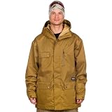 Quiksilver Herren Snow Jacke Drift Ins Plain, driftwood, M, KPMSJ164-DRF-M