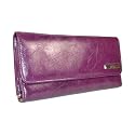Kenneth Cole Glazed Leather Trifold Clutch Bag Wallet in Choice of Colors