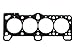 Evergreen HS5023 Cylinder Head Gasket Set