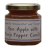 Pineapple and Penja pepper French Imported confit for cheeses 4.4 oz jar by l'Epicurien France