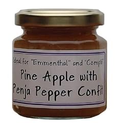 Pineapple and Penja pepper French Imported confit for cheeses 4.4 oz jar by l'Epicurien France