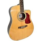 Pyle-Pro PGA44 Professional Full Size Acoustic 6 String Guitar w/ Spruce Top