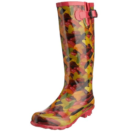 Jacobson Women’s Jelly Bean Wellies Multi LB8002 5 UK