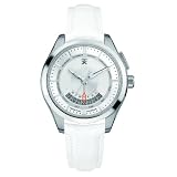 TX Unisex T3C503 400 Series Perpetual Weekly Calendar White and Silver Watch by TX