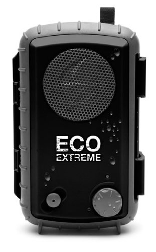 Grace Digital GDI-AQCSE101 Eco Extreme Waterproof Case with Built-In Speaker for MP3 Players (Black)
