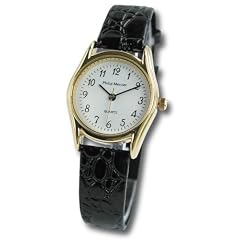 Philip Mercier Damen-Armbanduhr Schwarz SML07/A