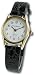 Philip Mercier Ladies White Dial Watch with Black Strap