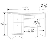 Antique White Computer Desk
