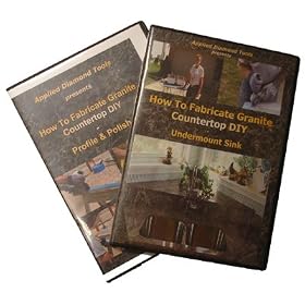 How To Fabricate Granite Countertop DVDs - Edge Profile Polish and Undermount Sink by 