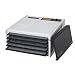 Excalibur Dehydrators 6 Tray Deluxe Counter Size Food Dehydrator White