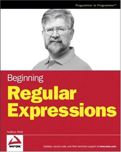 Beginning Regular Expressions 0764574892 pdf