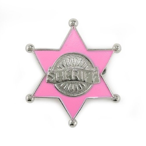 Pink Sheriff Badge