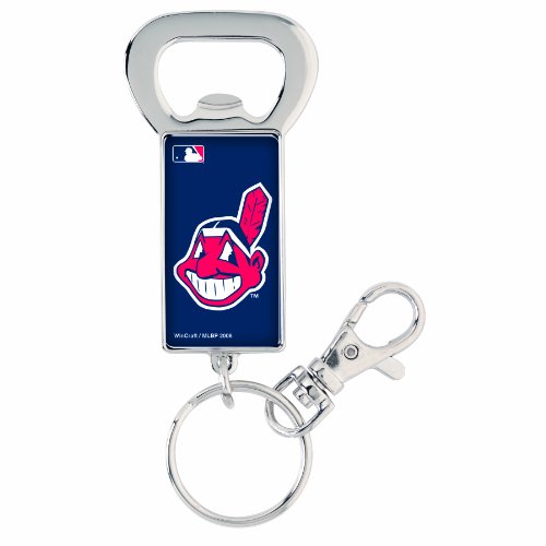 MLB Cleveland Indians Bottle Opener Key Ring