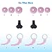 Fitian Waterproof Silicone Sports Swim Earplug for Swimming, Surfers, Swimmers and Other Water Athletes(pink)