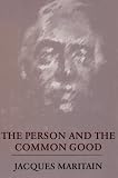 Person And The Common Good