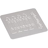 CottageCutz Mini Die 1.75"X1.75"-Picket Fence Made Easy